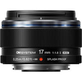 OM System M.Zuiko Digital 17mm F1.8 II (Black)